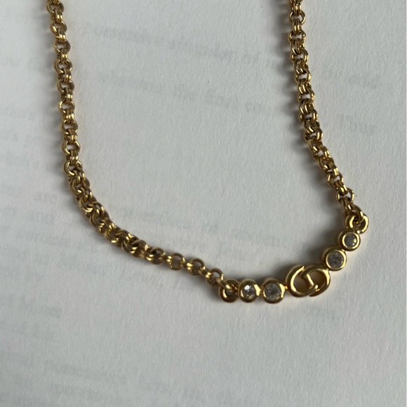 Dior 18K gold plated necklace - Picture 3 of 9